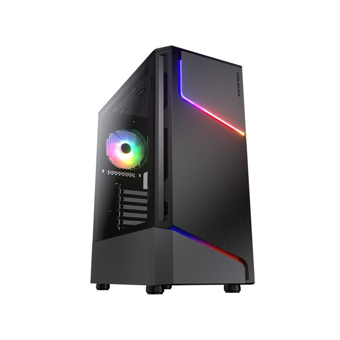 Cougar MX360 RGB 1 Fanlı Siyah Dikey Kullanım ATX Oyuncu Bilgisayar Kasası