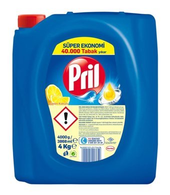 Pril Limon Kokulu El Bulaşık Deterjanı 4 lt