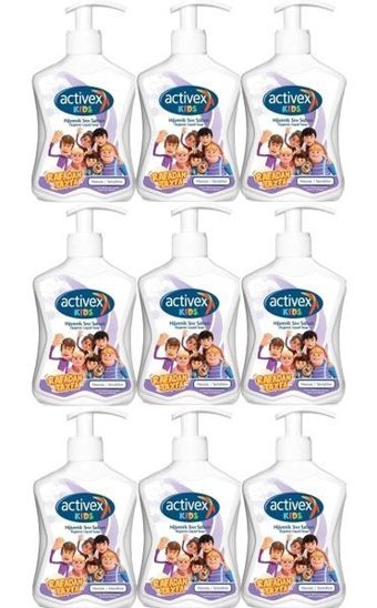 Activex Nemlendiricili Antibakteriyel Köpük Sıvı Sabun 300 ml 9'lu