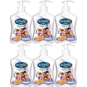 Activex Nemlendiricili Antibakteriyel Köpük Sıvı Sabun 300 ml 6'lı