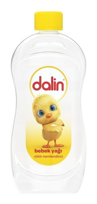 Dalin Etkin Nemlendirici Organik Vegan Hipoalerjenik Bebek Masaj Yağı 4x500 ml