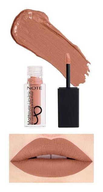 Note 04 Peach Rose Kalıcı Mat Likit Fırçalı Ruj