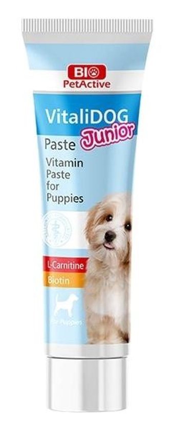 Bio Pet Active Vitalidog Paste D Vitamini Glucosamine Köpekler İçin Kemik Eklem 100 ml Macun Köpek Vitamini