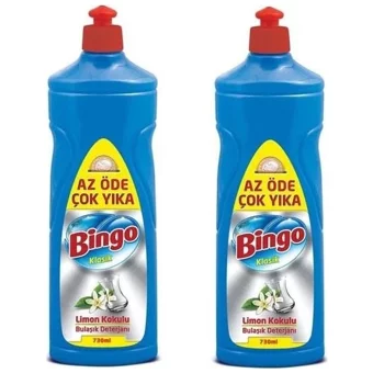 Bingo Limon Kokulu El Bulaşık Deterjanı 2x675 ml