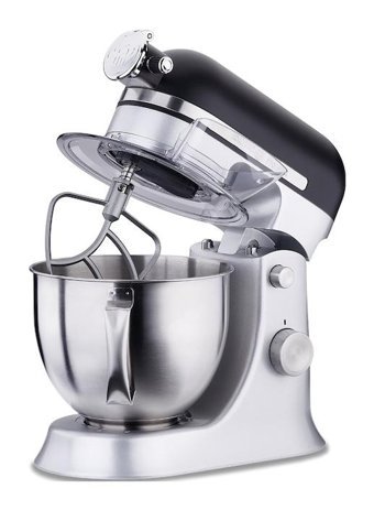 Korkmaz A470-01 Pro Mix Paslanmaz Çelik 1600 W 4.7 lt Standlı Hamur Yoğurma ve Mutfak Şefi Siyah