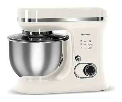 Homend Profashion 3083H Paslanmaz Çelik 1200 W 5 lt Standlı Hamur Yoğurma ve Mutfak Şefi Kırmızı