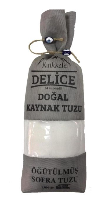 Delice İyotlu Toz Sofra Tuzu Çuval 1 kg