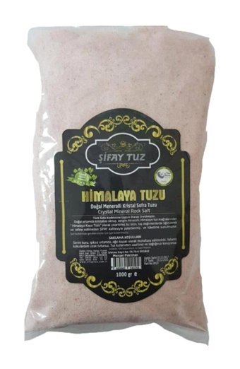 Şifay Tuzu İyotsuz Kristal Himalaya Tuzu Paket 1 kg