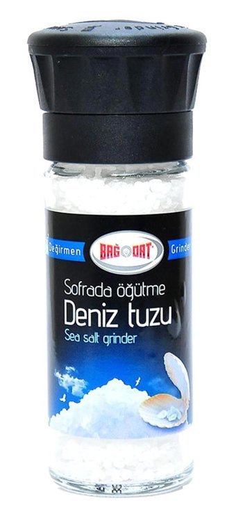 Bağdat İyotsuz Granül Deniz Tuzu Değirmen 110 gr