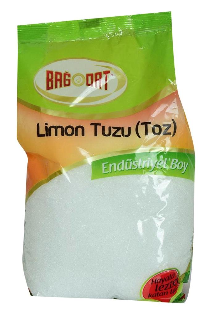 Bağdat İyotsuz Toz Limon Tuzu Paket 1 kg