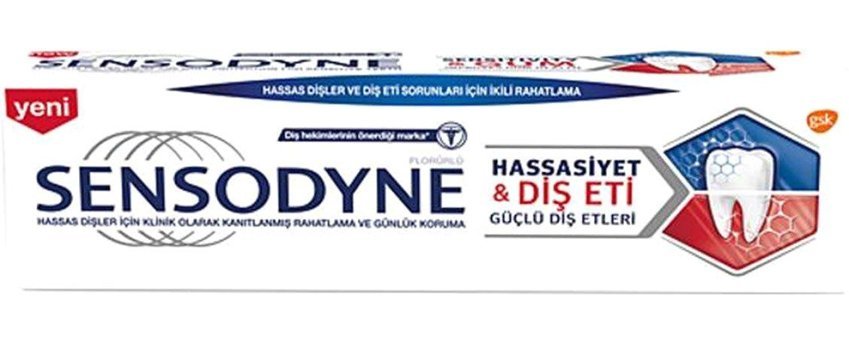 Sensodyne Hassasiyet & Diş Eti Florürlü Diş Macunu