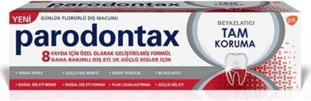 Parodontax Tam Koruma Florürlü Diş Macunu 2x75 ml