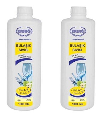 Ersağ Elma Kokulu El Bulaşık Deterjanı 2x1 lt