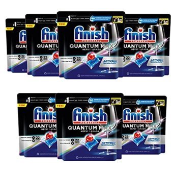 Finish Quantum Max Tablet Bulaşık Makinesi Deterjanı 7x22 Adet
