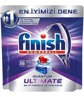Finish Powerball Quantum Ultimate Tablet Bulaşık Makinesi Deterjanı 36 Adet