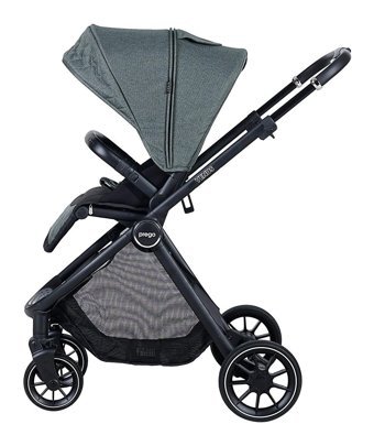 Prego Venüs Çift Yönlü Katlanabilir Tek Elle Kapanan Travel Sistem Bebek Arabası Açık Gri