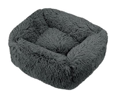 Jzcat Yıkanabilir Tek Fonksiyonlu 66x55x20 cm Simit Kedi Yatağı Beyaz