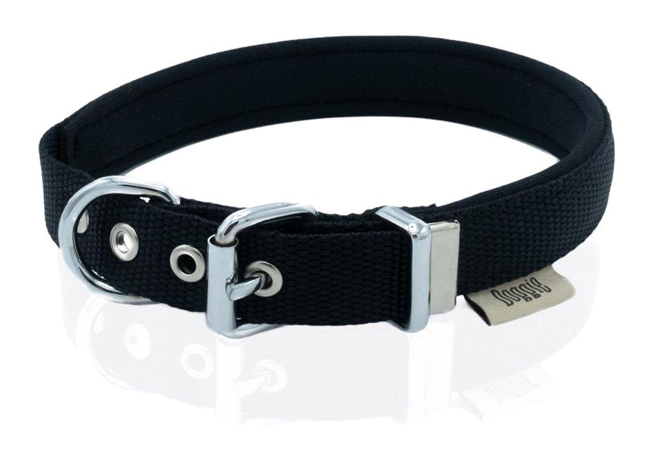 Doggie Ayarlanabilir 40 cm Boyun Köpek Tasması Siyah