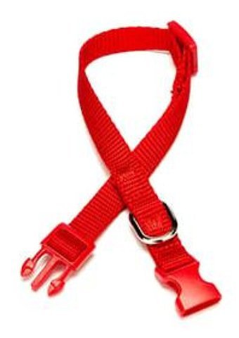 Doggie Ayarlanabilir 20-30 cm Boyun Köpek Tasması Kırmızı