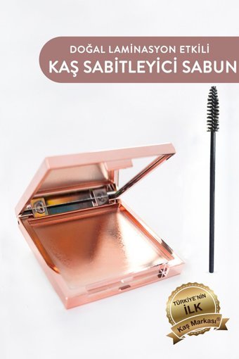 Browwauw Doğal Şeffaf Sabun Kaş Sabitleyici