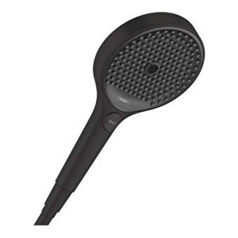 Hansgrohe Rainfinity 130 Krom 3 Fonksiyonlu Tazyikli Tasarruflu Yuvarlak Yağmur El Duş Başlığı Siyah