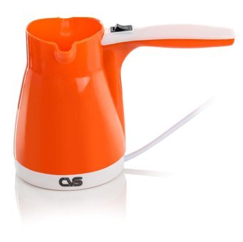 Cvs Dn-1900 750 W 4 Fincan Kapasiteli Plastik Elektrikli Cezve Turuncu