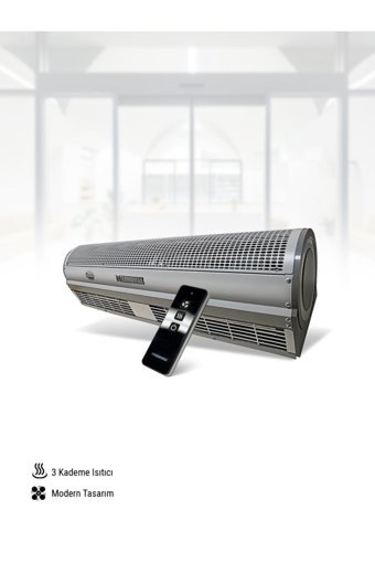 Termomak TM-3218 280 W Uzaktan Kumandalı 180 cm Sıcak-Soğuk Hava Perdesi