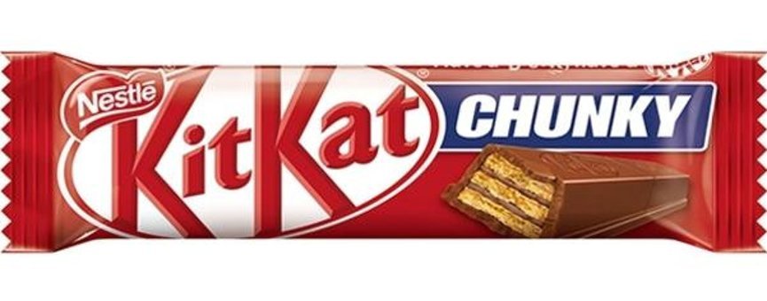 Nestle Kitkat Chunky Sütlü Çikolatalı Gofret 12x38 gr