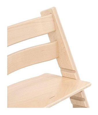 Stokke Tripp Trapp Ahşap 15 kg Kapasiteli Tekerleksiz Yükselticili Katlanır Mama Sandelyesi Natural