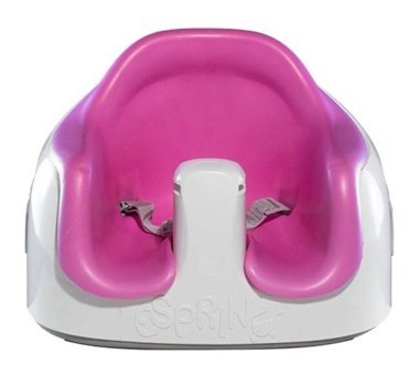 Perbebe Multi Seat Plastik 15 kg Kapasiteli Tekerleksiz Sandalye Üstü Tepsili Oturaklı Oyuncaklı Portatif Mama Sandelyesi Pembe
