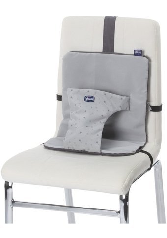 Chicco Wrappy Metal 15 kg Kapasiteli Tekerleksiz Sandalye Üstü Oturaklı Katlanır Portatif Mama Sandelyesi Gri