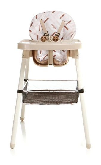 Baby Plus Tako Alüminyum - Plastik 3 Noktalı Emniyet Kemeri 25 kg Kapasiteli Tekerleksiz Tepsili Oturaklı Katlanır Portatif Mama Sandelyesi Antrasit