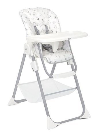 Joie Mimzy Snacker Alüminyum - Plastik 5 Noktalı Emniyet Kemeri 15 kg Kapasiteli Tekerleksiz Tepsili Oturaklı Katlanır Portatif Mama Sandelyesi Starry Night