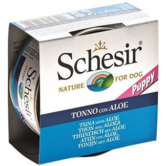 Schesir Jelly Ton Balığı Aromalı Jöleli Yavru Köpek Maması 150 gr Tekli