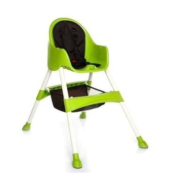 Babyhope Bh-7001 Çelik 5 Noktalı Emniyet Kemeri 20 kg Kapasiteli Tekerleksiz Tepsili Oturaklı Katlanır Mama Sandelyesi Pembe-Siyah