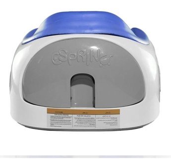 Perbebe Multi Seat Plastik 15 kg Kapasiteli Tekerleksiz Sandalye Üstü Tepsili Oturaklı Oyuncaklı Portatif Mama Sandelyesi Mavi