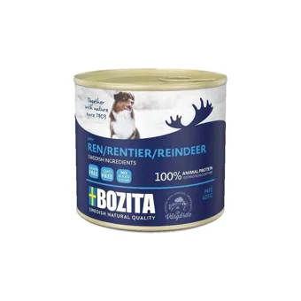 Bozita Natural Ren Geyiği Aromalı Ezme Yetişkin Köpek Maması 625 gr Tekli