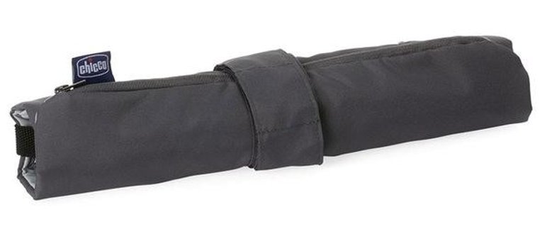 Chicco Wrappy Kumaş 5 Noktalı Emniyet Kemeri 15 kg Kapasiteli Tekerleksiz Sandalye Üstü Katlanır Portatif Mama Sandelyesi Gri