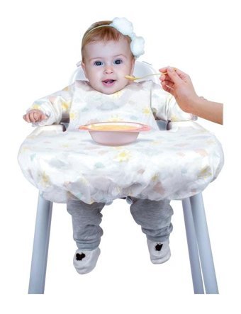 Babyjem Alüminyum - Plastik 3 Noktalı Emniyet Kemeri 15 kg Kapasiteli Tekerleksiz Tepsili Oturaklı Yükselticili Portatif Mama Sandelyesi Antrasit