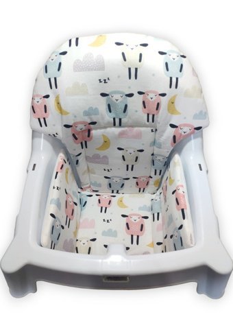 Cherry Baby Elyaf 13 kg Kapasiteli Tekerleksiz Oturaklı Katlanır Mama Sandelyesi Çok Renkli