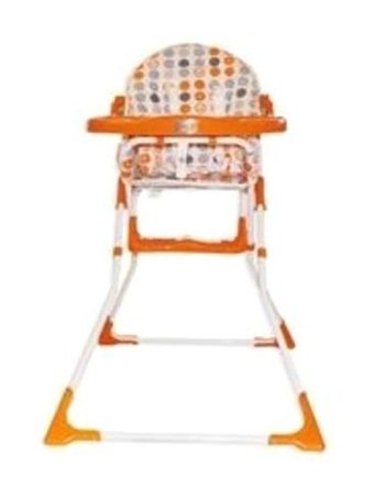 Comfymax Eco Plastik 5 Noktalı Emniyet Kemeri 15 kg Kapasiteli Tekerleksiz Tepsili Oturaklı Katlanır Portatif Mama Sandelyesi Çok Renkli