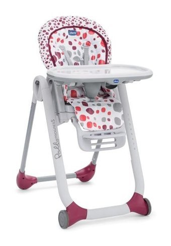 Chicco Polly Progres5 Alüminyum - Plastik 5 Noktalı Emniyet Kemeri 15 kg Kapasiteli Tekerlekli Tepsili Oturaklı Yükselticili Katlanır Portatif Mama Sandelyesi Çok Renkli