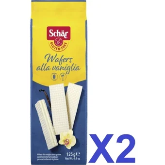 Schar Wafers Vanilyalı Gofret 2x125 gr