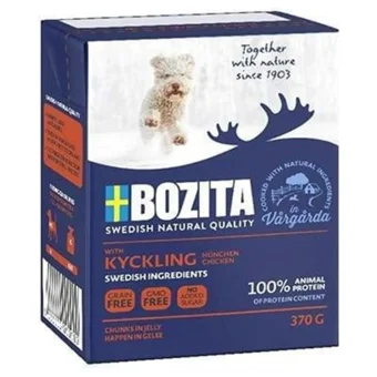 Bozita Natural Tavuk Aromalı Jöleli Yavru Köpek Maması 370 gr Tekli