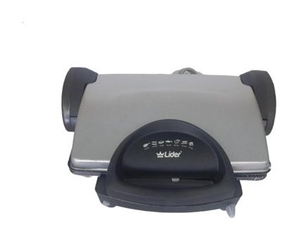 Lider Quinto Lt-44 6 Dilim Teflon Çıkartılabilir Plaka 2000 W Izgaralı Gri Tost Makinesi
