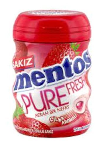 Mentos Pure Fresh Çilekli Sakız 4 Adet