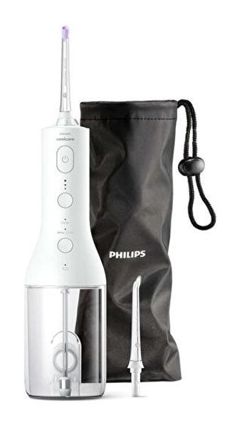 Philips Sonicare HX3826/31 Kablolu Şarjlı Basınç Kontrollü Saklama Kutulu Pil Göstergeli 2 Başlıklı Ağız Duşu