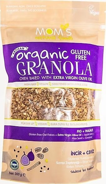 Mom's Natural Foods Glutensiz Granola