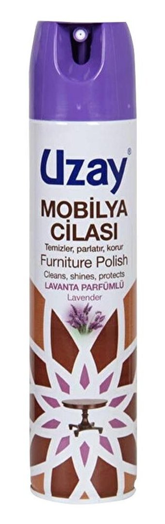 Uzay Mobilya Cilası Lavanta Ahşap Temizleyici 300 ml