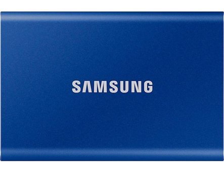 Samsung T7 MU-PC1T0H/WW 1 TB USB 3.2 Gen 2 Harici Harddisk Mavi